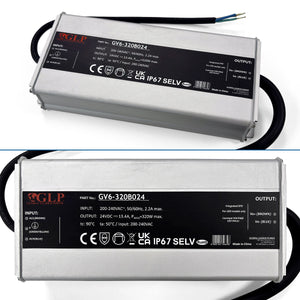 Fuente de alimentación estanca 24V DC - 320W - IP67 - GV6 (2)