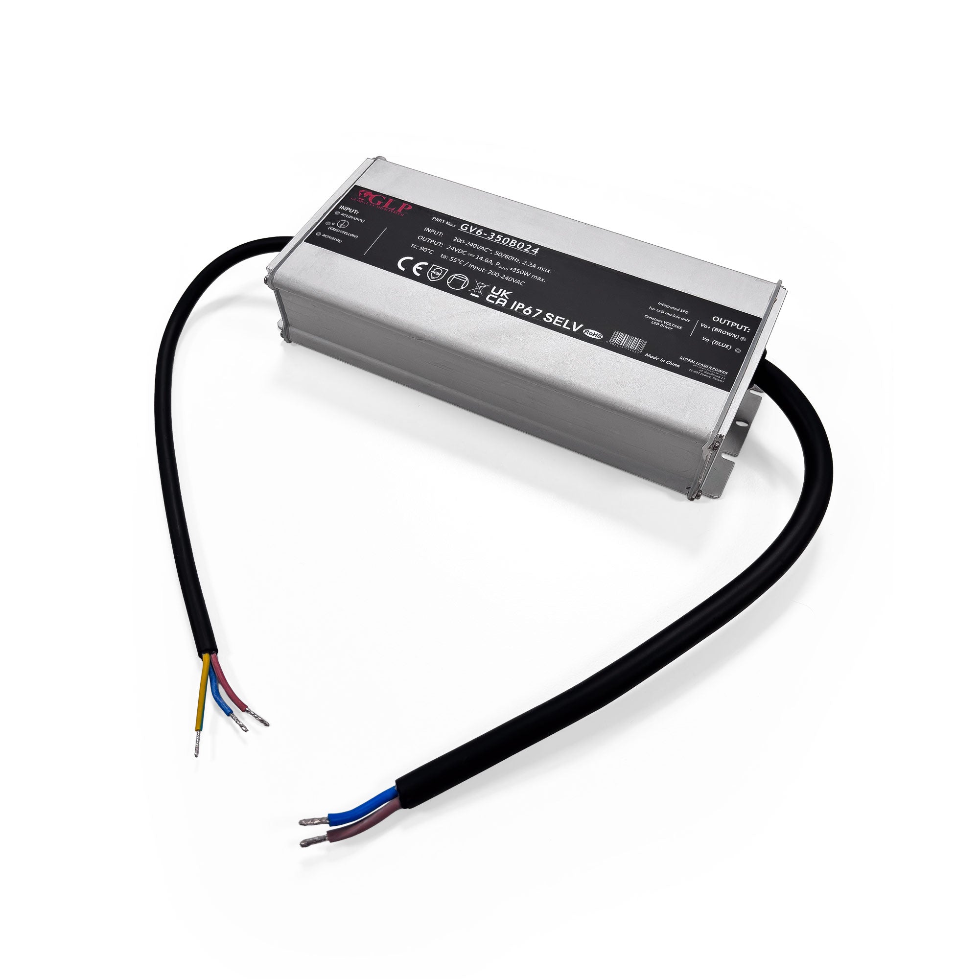 Fuente de alimentación estanca 24V DC - 350W - IP67 - GV6