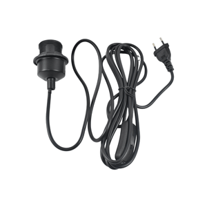 Lámpara colgante de mimbre "NORMA" - Ø45cm - Con interruptor y enchufe - E27 - Barcelona Led-Decoración