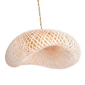 Lámpara colgante mimbre "Vimet Lite" - Barcelona Led-Decoración