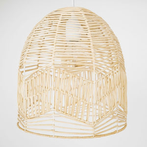 Lámpara colgante de mimbre "NORMA" - Ø35cm - E27 - Barcelona Led-Decoración