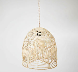 Lámpara colgante de mimbre "NORMA" - Ø45cm - E27 - Barcelona Led-Decoración