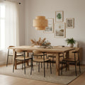 Rieten hanglamp