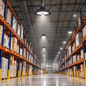 Campana LED UFO industrial 200W - CCT - Con sensor de movimiento - 170lm/W - Driver LIFUD - IP65 - 5 años garantía (1)
