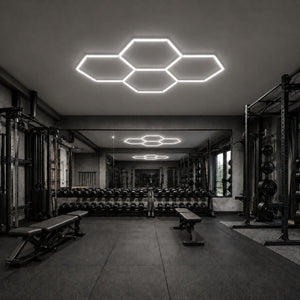 Lámpara LED hexagonal - 6500K - 4 hexágonos - 440cm (3)