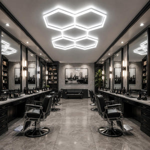 Lámpara LED hexagonal - 6500K - 5 hexágonos - 440cm (3)