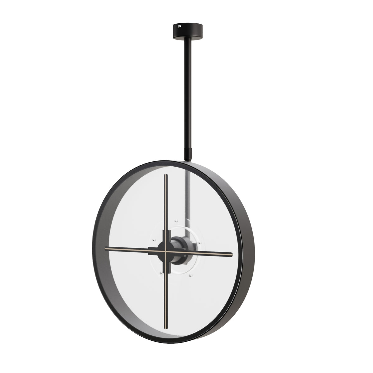 Ventilador holográfico 3D de techo - Soporte regulable - Ø 52cm - 72W (3)