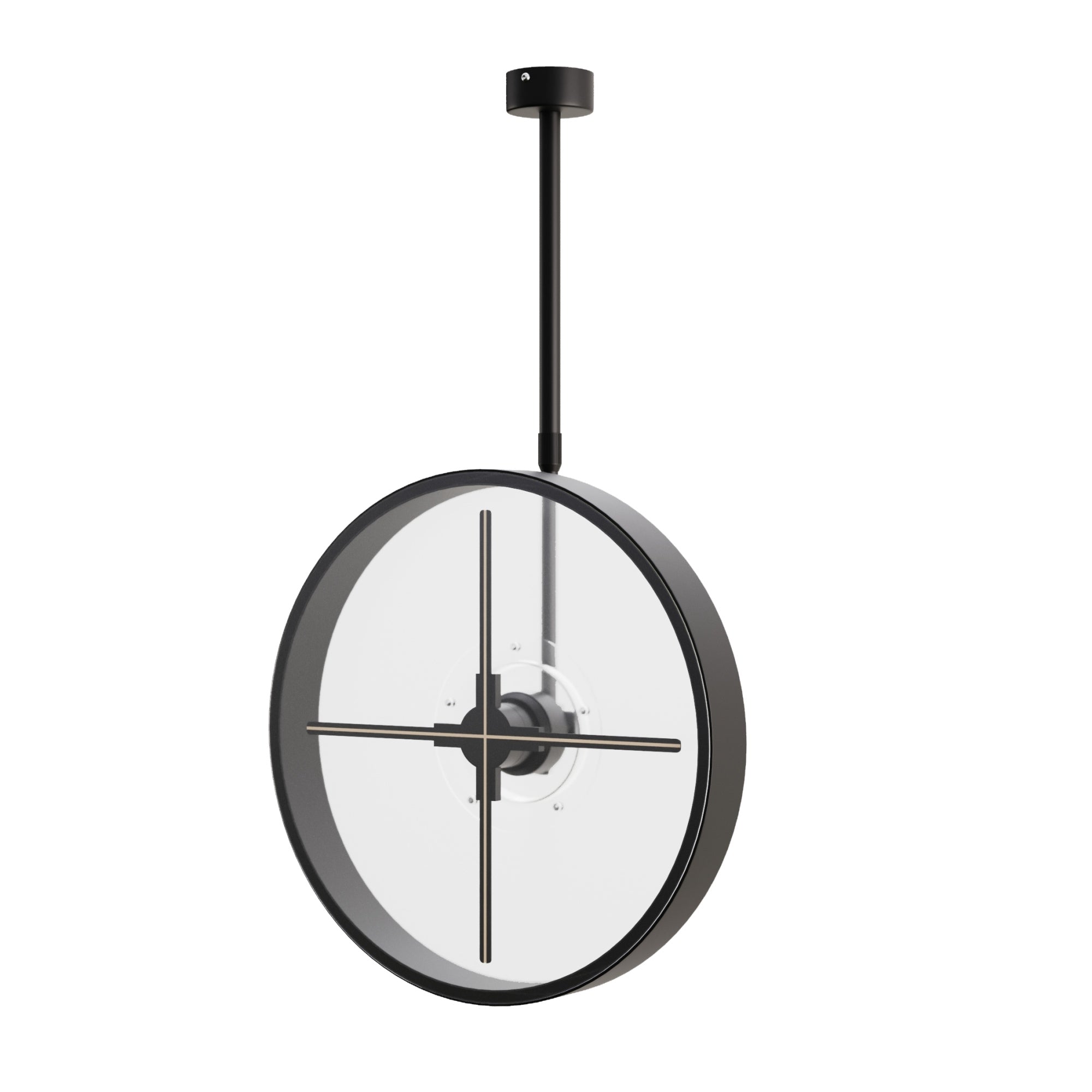 Ventilador holográfico 3D de techo - Soporte regulable - Ø 52cm - 72W (3)