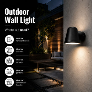 Aplique de pared exterior "MOKA" - Orientable - GU10 - IP54 (10)