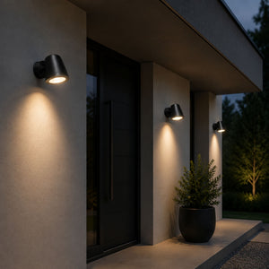 Aplique de pared exterior "MOKA" - Orientable - GU10 - IP54 (1)