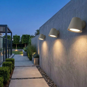 Aplique de pared exterior LED "ALBA" - Bombilla GU10 5W incluida - Barcelona Led-Decoración