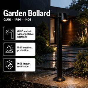 Bolardo de jardin "ASTUM" orientable - GU10 - 80 cm - IP54 (5)