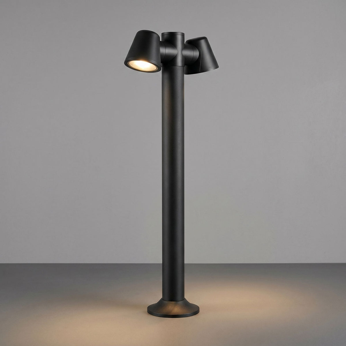 Bolardo de jardin "ASTUM II" orientable - 2xGU10 - 80 cm - IP54
