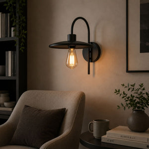 Aplique de pared de diseño "Hook" - E27 - Barcelona Led-Decoración