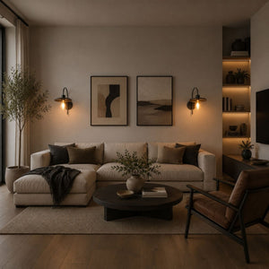 Aplique de pared de diseño "Hook" - E27 - Barcelona Led-Decoración