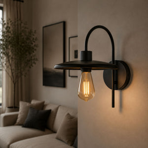 Aplique de pared de diseño "Hook" - E27 (11)