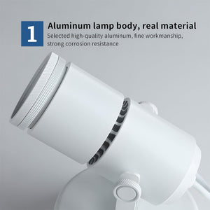 Aplique de pared y techo LED COB "ESCOP" Orientable con ángulo lumínico ajustable - 12W - Barcelona Led-Decoración