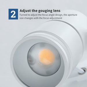 Aplique de pared y techo LED COB "ESCOP" Orientable con ángulo lumínico ajustable - 12W - Barcelona Led-Decoración