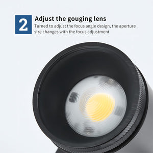 Aplique de pared y techo LED COB "ESCOP" Orientable con ángulo lumínico ajustable - 12W - Barcelona Led-Decoración