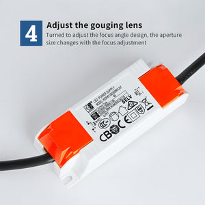 Aplique de pared y techo LED COB "ESCOP" Orientable con ángulo lumínico ajustable - 12W - Barcelona Led-Decoración