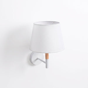 Aplique de pared con pantalla de tela "VELUM" - E27 - Barcelona Led-Decoración