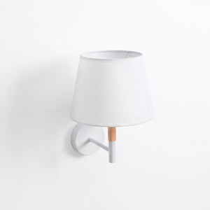 Aplique de pared con pantalla de tela "VELUM" - E27