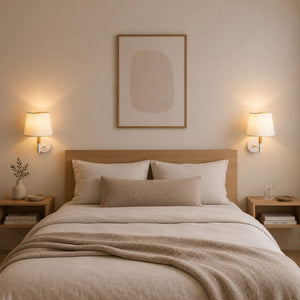 Aplique de pared con pantalla de tela "VELUM" - E27 (6)
