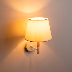 Aplique de pared con pantalla de tela "VELUM" - E27 (2)
