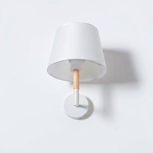 Aplique de pared con pantalla de tela "VELUM" - E27 - Barcelona Led-Decoración