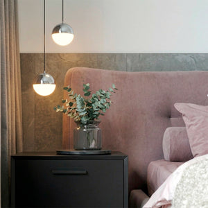 Lámpara colgante LED esférica "ASTRO" - 9W - Luz cálida (32)