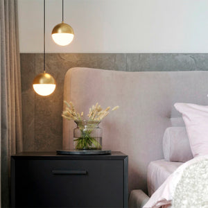 Lámpara colgante LED esférica "ASTRO" - 9W - Luz cálida (26)