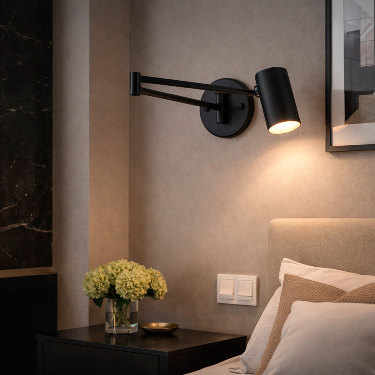 Aplique de pared extensible "Paula" - E27 G45 (1)