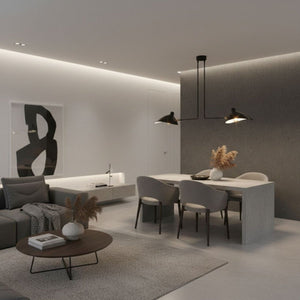 Lámpara de techo de diseño "Muller 2" - 2 x E27 - Barcelona Led-Decoración