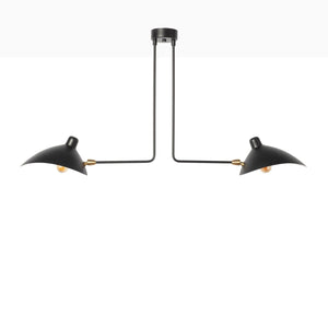 Lámpara de techo de diseño "Muller 2" - 2 x E27 - Barcelona Led-Decoración