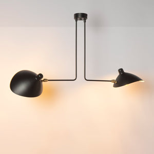 Lámpara de techo de diseño "Muller 2" - 2 x E27 - Barcelona Led-Decoración
