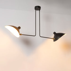 Lámpara de techo de diseño "Muller 2" - 2 x E27 - Barcelona Led-Decoración