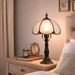 Lámpara de mesa "Candice" inspiración "Tiffany" - Ø 20cm (4)