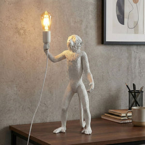 Lámpara mono de resina "Micu" (11)