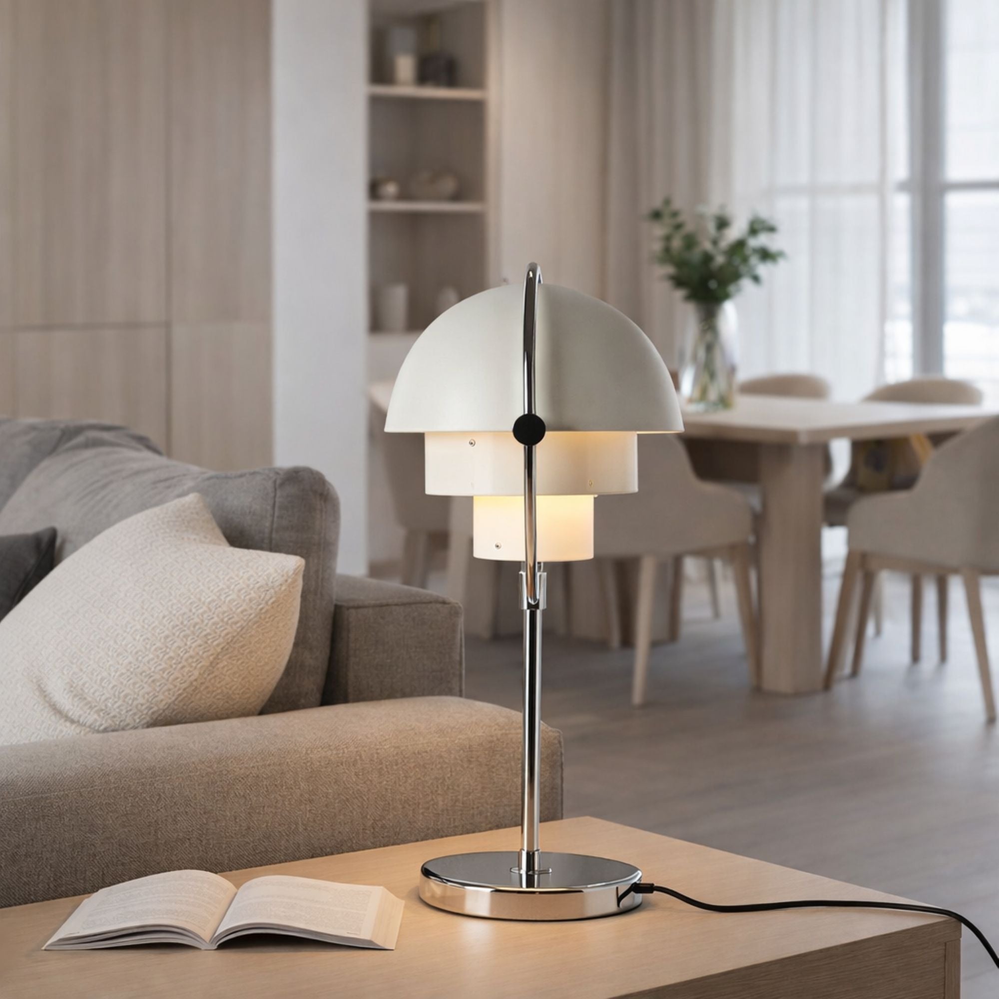 Lámpara de mesa de diseño "MONROE" - E27 (1)