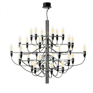 Lámpara colgante de diseño "CROWN" - 30 x E14 - Barcelona Led-Decoración