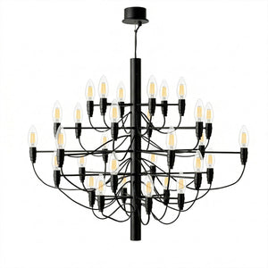 Lámpara colgante de diseño "CROWN" - 30 x E14 - Barcelona Led-Decoración
