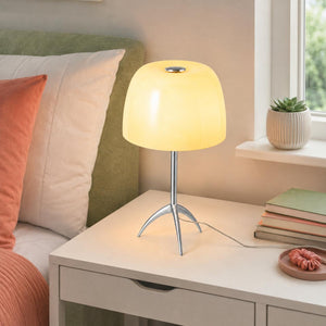 Lámpara de mesa de diseño "IRIDE" - Pantalla de cristal - G9 (5)