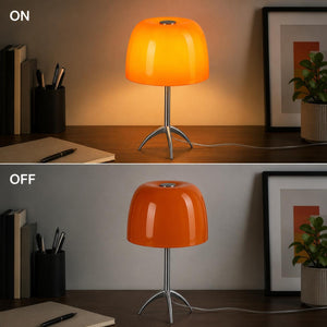 Lámpara de mesa de diseño "IRIDE" - Pantalla de cristal - G9 (28)