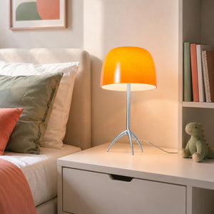 Lámpara de mesa de diseño "IRIDE" - Pantalla de cristal - G9 (22)