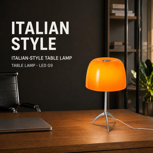 Lámpara de mesa de diseño "IRIDE" - Pantalla de cristal - G9 (24)