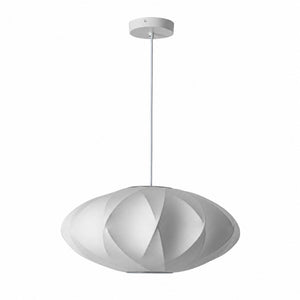 Lámpara colgante de diseño "MERIDIA 500" - Pantalla de seda - E27 - 50 cm