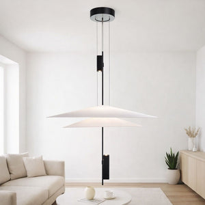 Lámpara colgante de diseño "HERON" - Discos - 15W - 2800K - Barcelona Led-Decoración
