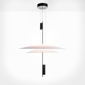 Lámpara colgante de diseño "HERON" - Discos - 15W - 2800K - Barcelona Led-Decoración