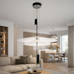 Lámpara colgante de diseño "HERON" - Discos - 15W - 2800K - Barcelona Led-Decoración
