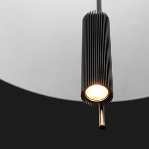 Lámpara colgante de diseño "CRANE" - Discos asimétricos - 15W - 2800K (24)